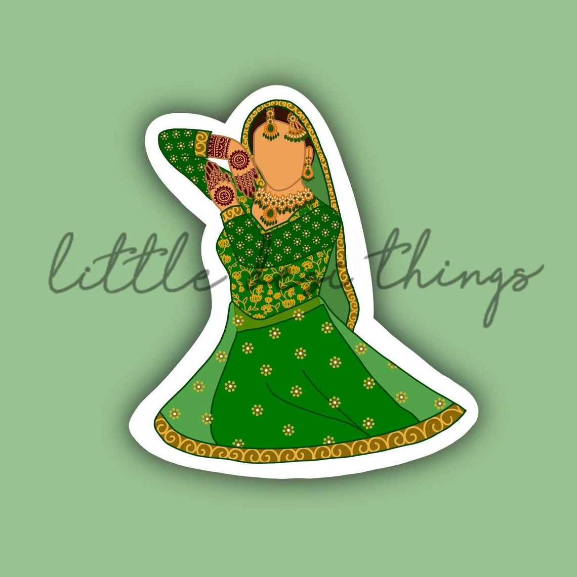 Bollywood Sticker Madhuri waterproof Etsy India