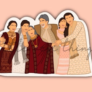 Bollywood Sticker: K3G (Waterproof)