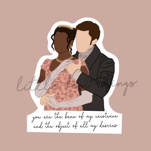 Bridgerton Sticker: Kate and Anthony