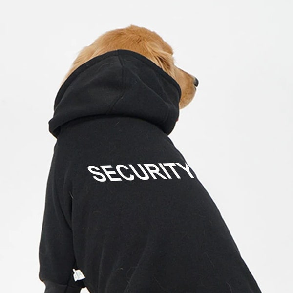 Hunde Hoodie Personalisierte Sicherheits Guard Hund Katzen Haustier Kleidung Jumper