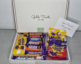 Easter Cadbury Dairy Milk Gift Set Box Chocolate Treat FREE Message Birthday Gift Congratulations Any Occasion