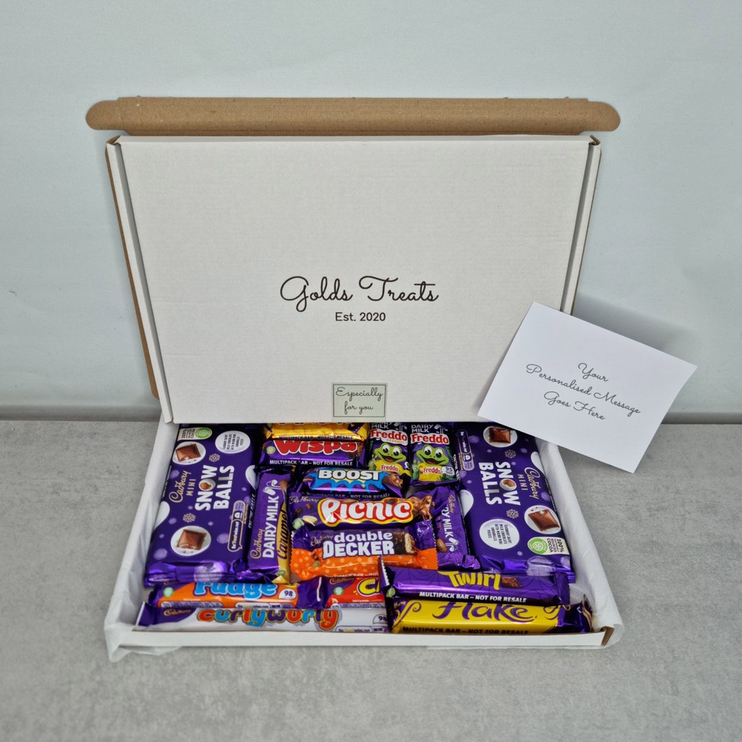 Christmas Cadbury Boost Gift Set Box Hamper Treat With FREE Etsy