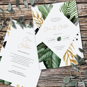 Hochzeit | Goldene | Silberne Einladungskarten online individuell gestalten | personalisieren | bedrucken | Eheschließung | Jubiläum