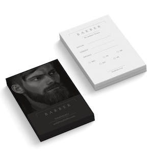 Cartões de consulta pretos | Cartões de consulta personalizados com foto, texto desejado, logotipo impresso | vários modelos de cartão de compromisso em nossa loja