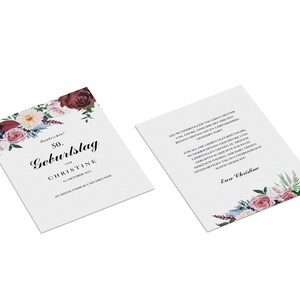 Ontwerp verjaardagsbedankkaarten online, met verschillende designs, 2-zijdig, DIN A6, 350 g/m2 mat karton