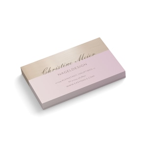 Stampa biglietti da visita personalizzati, design di biglietti da visita personalizzati di alta qualità: ideali per cosmetici, bellezza, salone di bellezza, cura dei piedi e molto altro.