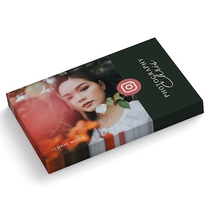 Visitenkarten schwarz mit Deinem Foto und Deinen Angaben personalisiert und gedruckt | 85x55 mm | 1- oder 2-seitig bedruckte Businesskarten