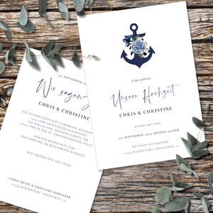 Hochzeit | Goldene | Silberne Einladungskarten online individuell gestalten | personalisieren | bedrucken | Eheschließung | Jubiläum
