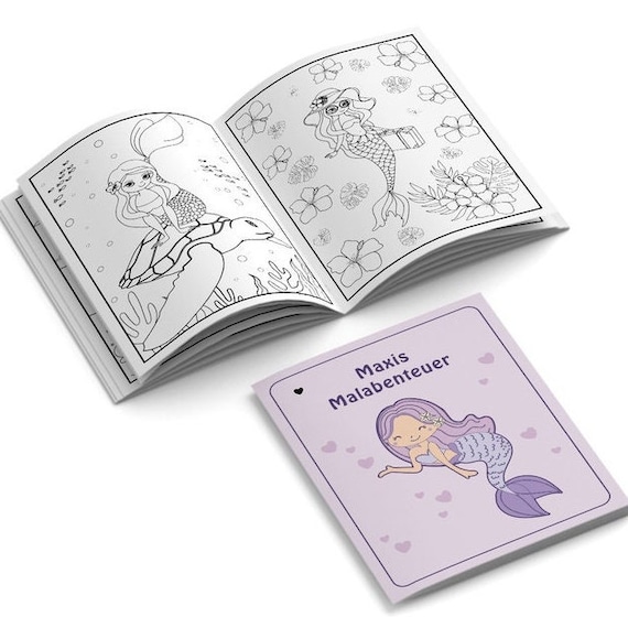 Feen-Ausmalbuch Für Kinder – 50 Motive, Malbuch Für Mädchen, Kreativer Zeitvertreib