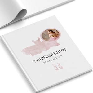 Libri sull'amicizia | Libro degli amici | Progetta e personalizza album di poesie online | 64 pagine interne | Bianco non stampato | Asilo |DIN A5