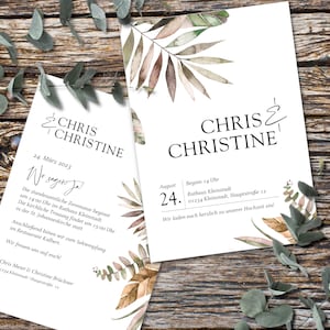Hochzeit | Goldene | Silberne Einladungskarten online individuell gestalten | personalisieren | bedrucken | Eheschließung | Jubiläum