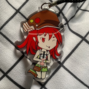 Shiki Boba Acrylic Charm Keychain
