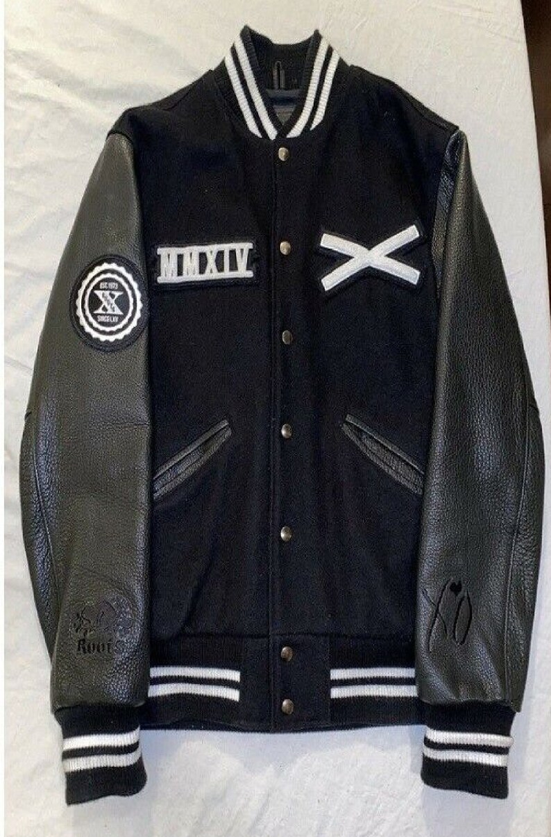 The Weeknd Roots XO Tour Varsity Wool/leather Jacket - Etsy