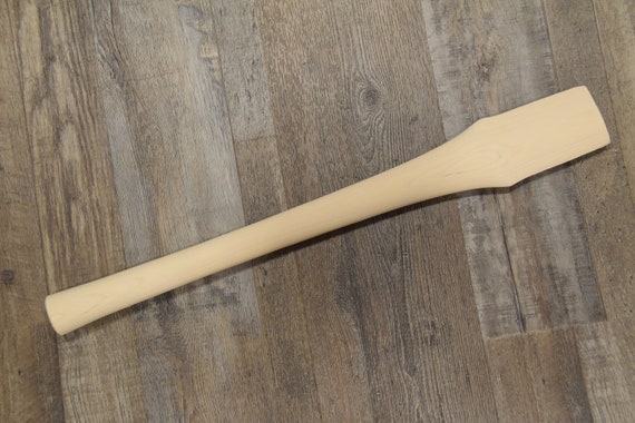 HICKORY 24 Double Bit Saddle Cruiser AXE HANDLE Fire Finished ... - eBay