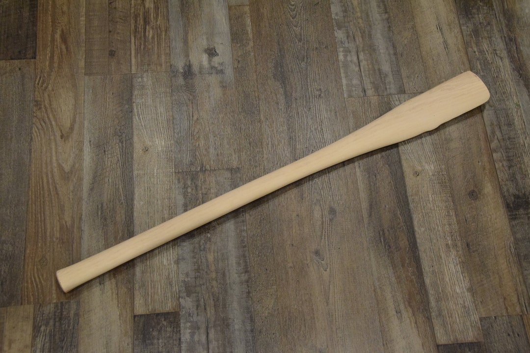 Hickory 36 Offset BROAD AXE HANDLE Unfinished Right or Left Handed Etsy