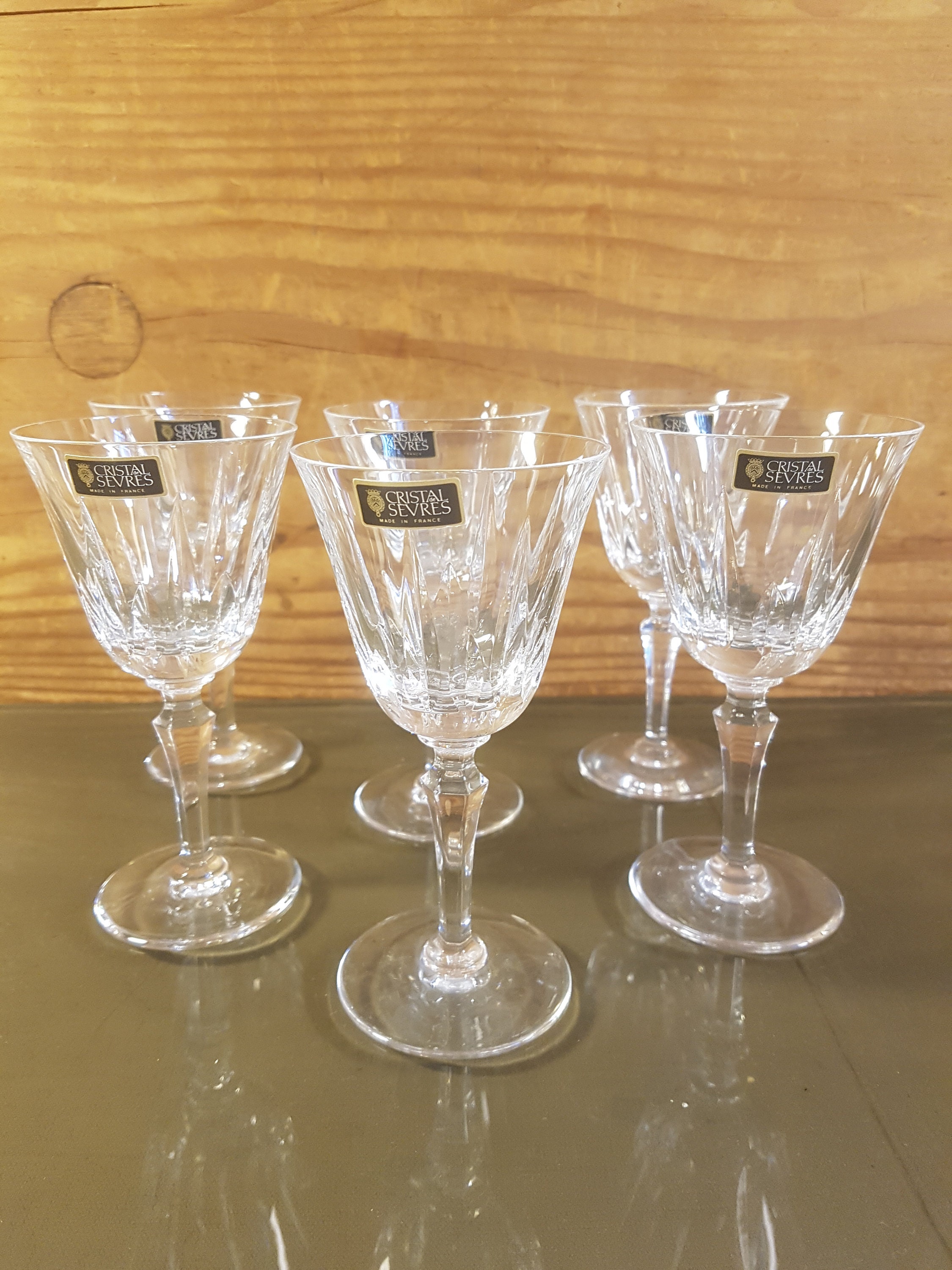 6 verres à vin KOBLENZ Cristal de Sèvres