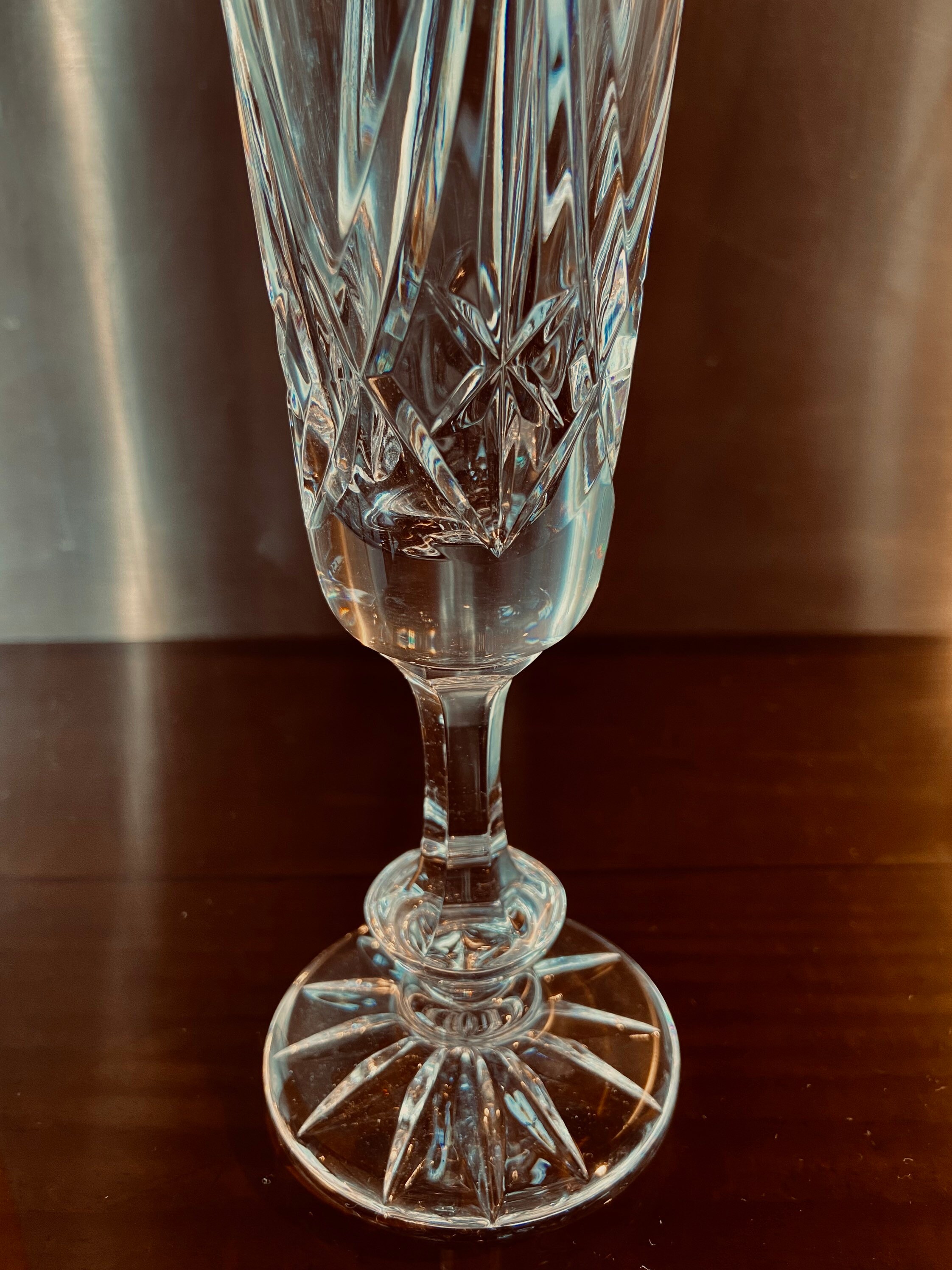 6 flûtes à champagne signé cristal de Sèvres modèle Haroue Etsy