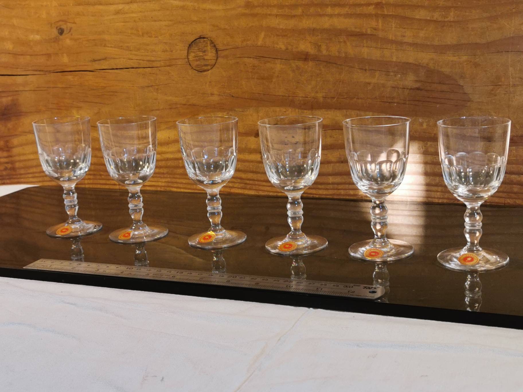 6 Verres A Vin Blanc