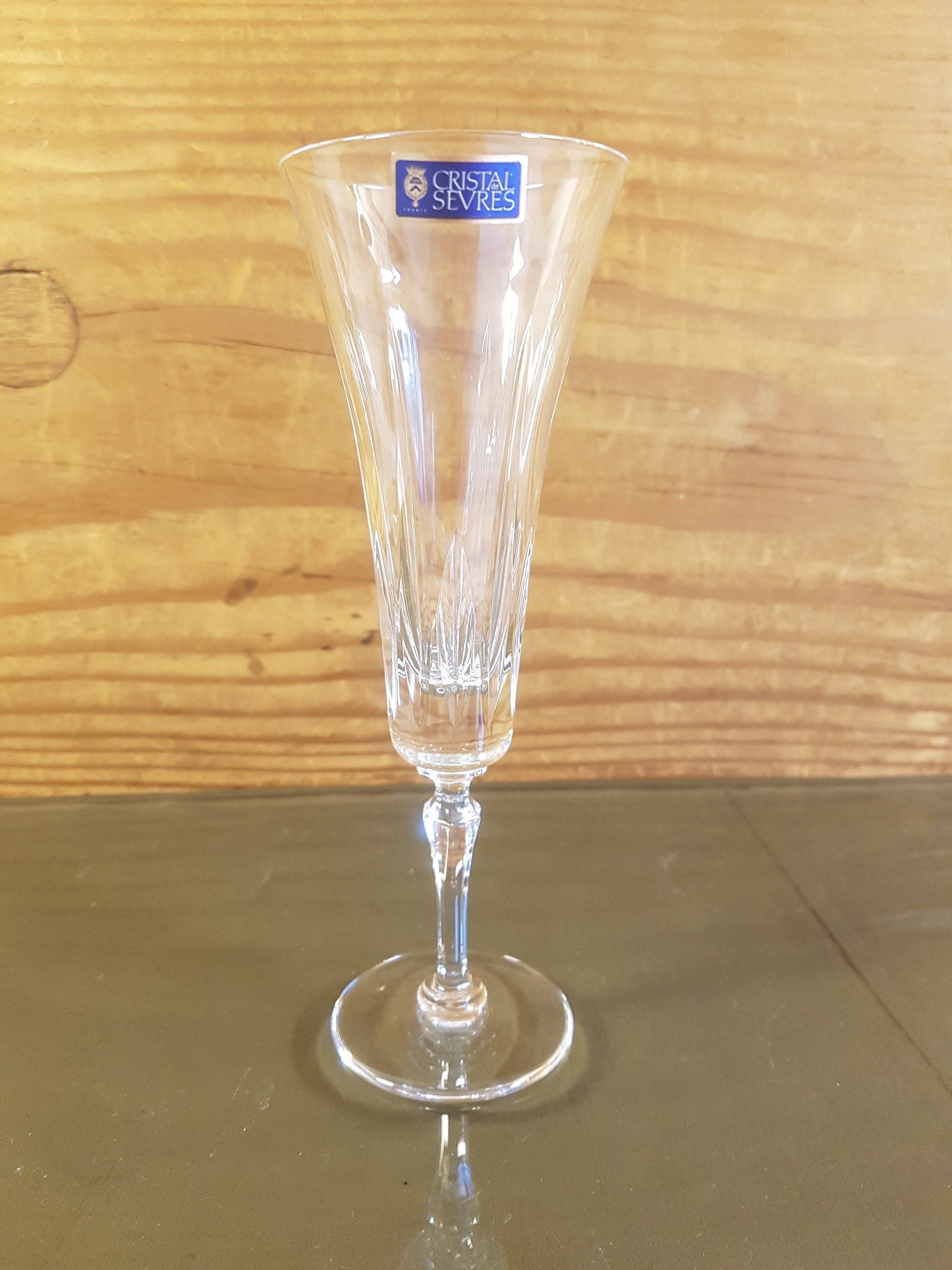 Verre Flûte de Champagne Colorado Cristal Sèvres