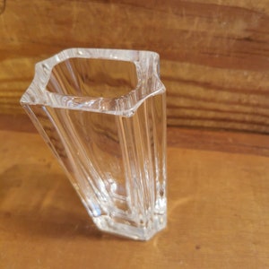 Crystal vase by daum nancy France image 7