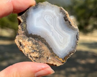 Agua Nueva Agate Lapidary Slab natural stone not polished