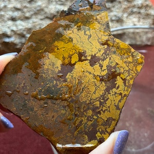 California Jasper Lapidary Slab pietra naturale non levigata per il cablaggio