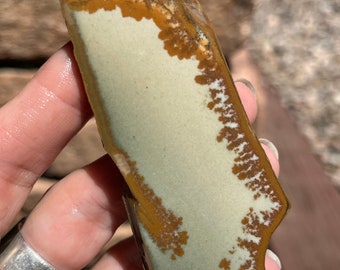 Picture Jasper Lapidary Slab natural stone not polished for cabbing Rolling Hills