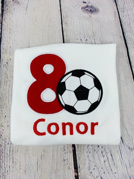 GREAT KIDS GIFT & NAMED TOO FOOTBALL PERSONALISED CHILD'S T-SHIRT SOCCER GREAT KIDS GIFT & NAMED TOO FOOTBALL PERSONALISED CHILD'S T-SHIRT SOCCER