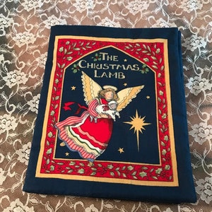 Christmas fabric book Title &quot;The Christmas Lamb&quot;