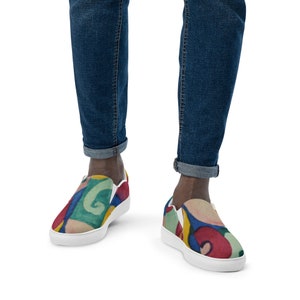 Collab w/ NG Art, Men’s slip-on canvas shoes Limited Ed