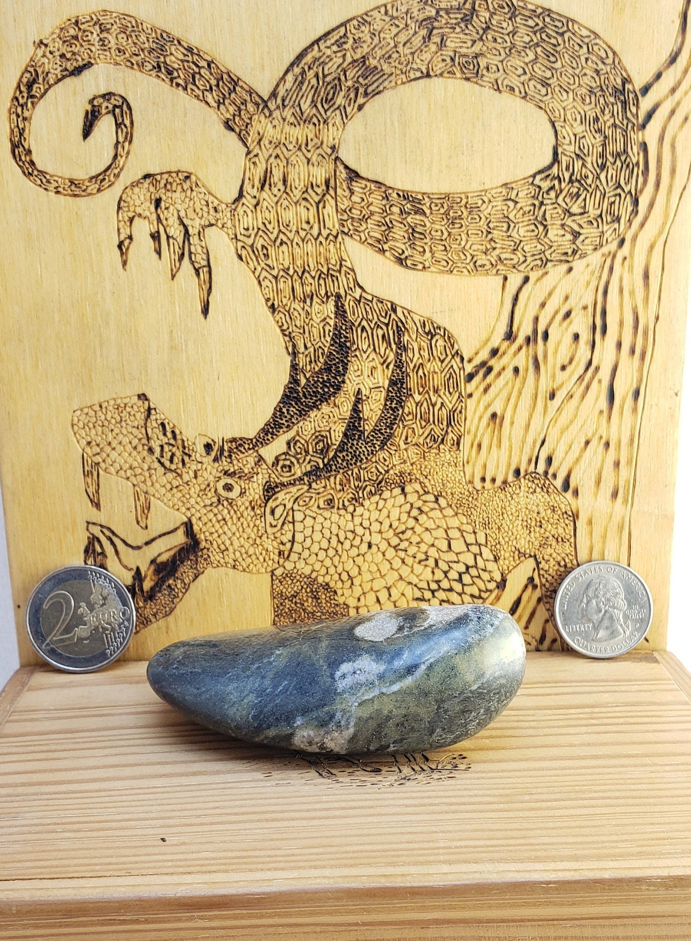 Serpentine, Ophiolite, Pierre Roulée, Polie