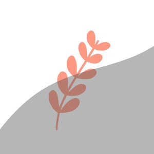Single Leaf Stamp - DIGITAL DOWNLOAD
