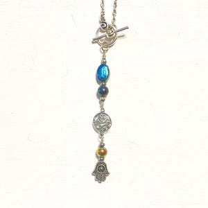 Hamsa Hand for Good Luck and Prosperity  Purse Charm | Bag Charm