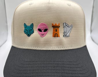 SA Spurs - Fox, Wemby, Castle, Harper Snapback Hat
