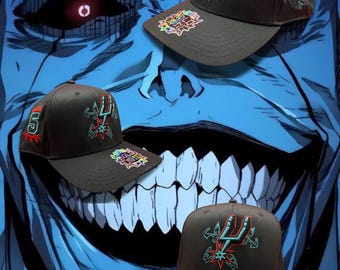Solo Leveling x SA Spurs Embroidered Snapback Hat