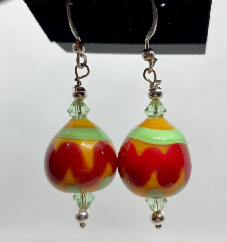 Easter Egg drop earrings