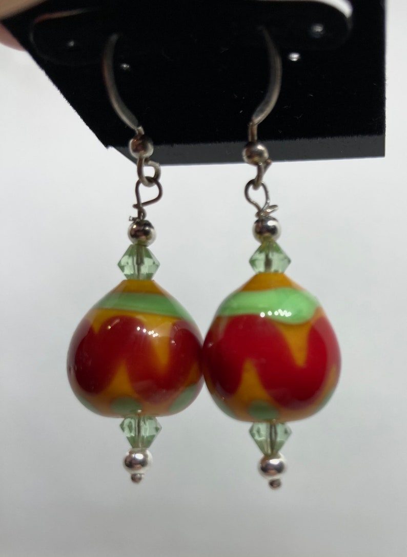 Easter Egg drop earrings