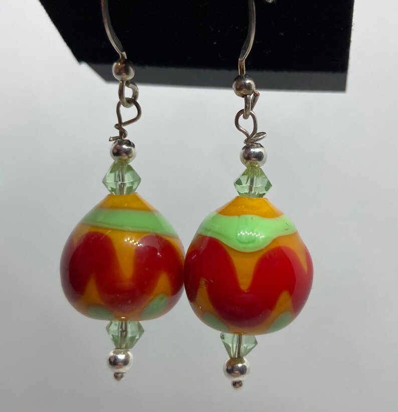 Easter Egg drop earrings