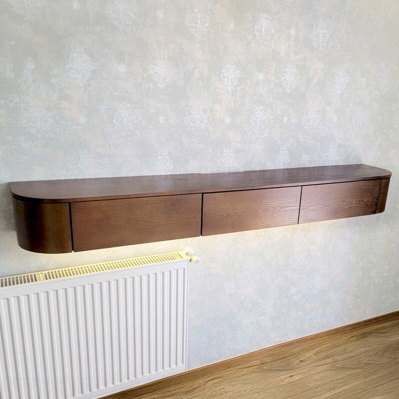 Floating Media Console - Etsy