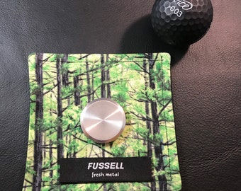 Fussell Fresh Metal Ball Marker Handkerchief/ In the Trees