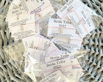 1 x Bride tribe wish bracelets, hen party favours, hen do favours, 2022