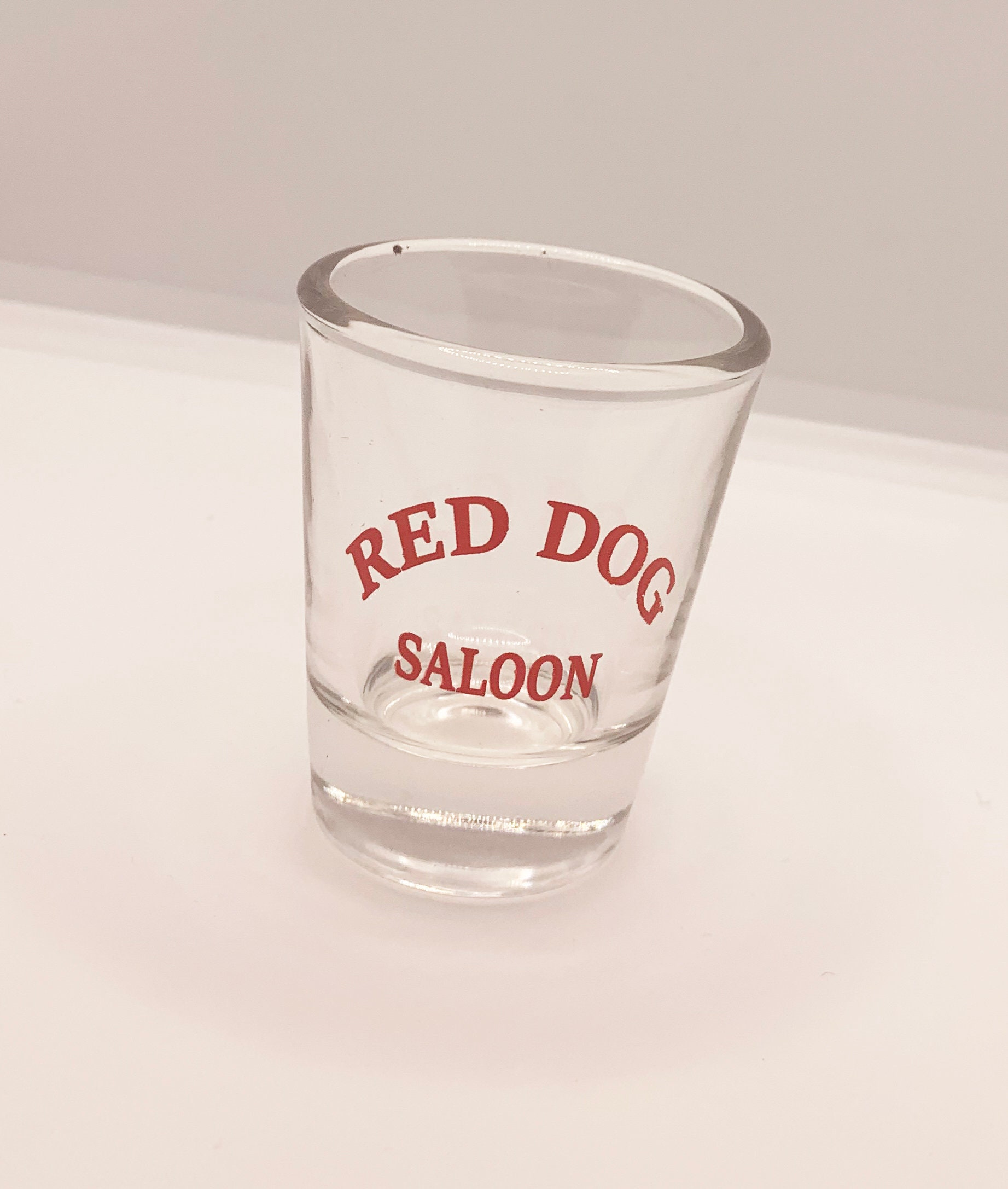 Legendary Red Dog Saloon Oklahoma City shot glass Etsy