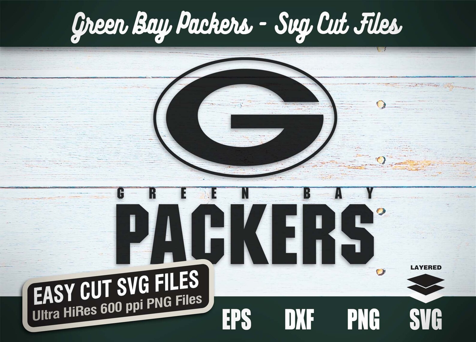 Packers svg Packers Cricut files Green Bay Packers svg Etsy