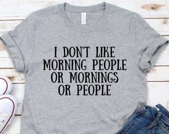 Lazy Funny I Don't Like Morning People Keyring Key Chain Lazy Funny I Don't Like Morning People Keyring Key Chain