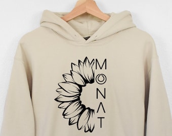 Monat Sunflower Hoodie, Monat Gear Sweatshirt, Haircare Skincare Wellness, Boss Babe Sweatshirt, Monat Shampoo Hoodie, Monat Sweatshirt