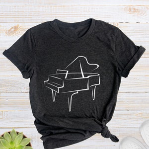 Piano Shirt, Pianist Shirt, Piano Girl Tee, Musician Shirt, Music Lovers Gift Tee, Piano Player Gift, Piano Lover Shirts, Piano Teacher Gift