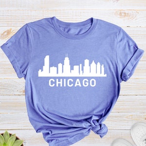Chicago Shirt, Chicago City T-Shirt, Home State Shirt, Vacation T-Shirt, Chicago Lover Gift T-Shirt, Chicago Shirts for Gift, Chicago Tee