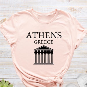 Athens Greece Travel Shirt: Ancient City Souvenir Tee