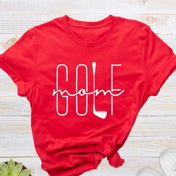 Golf Mom Shirt, Sports Mom Shirt, Woman Golf Gift Shirt, Golf Lover Shirt, Golfer Mama T-Shirt, Athletic Mom Shirt, Mothers Day Gift