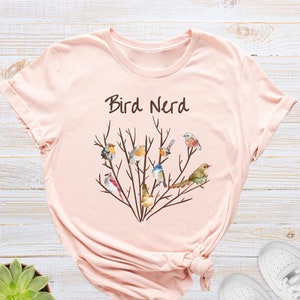 Bird Nerd Shirt, Bird Lover T-Shirt, Funny Animal Shirt, Animal Lover Gift, Bird Lover Gift, Pet Owner Shirt, Pet Lover Gift, Bird Shirt